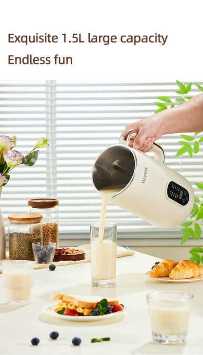 Automatic Soy Milk Machine Multifunctional Juicer Blender Home Wall Breaking Machine Soybean Milk Maker Breakfast Machine 220V.