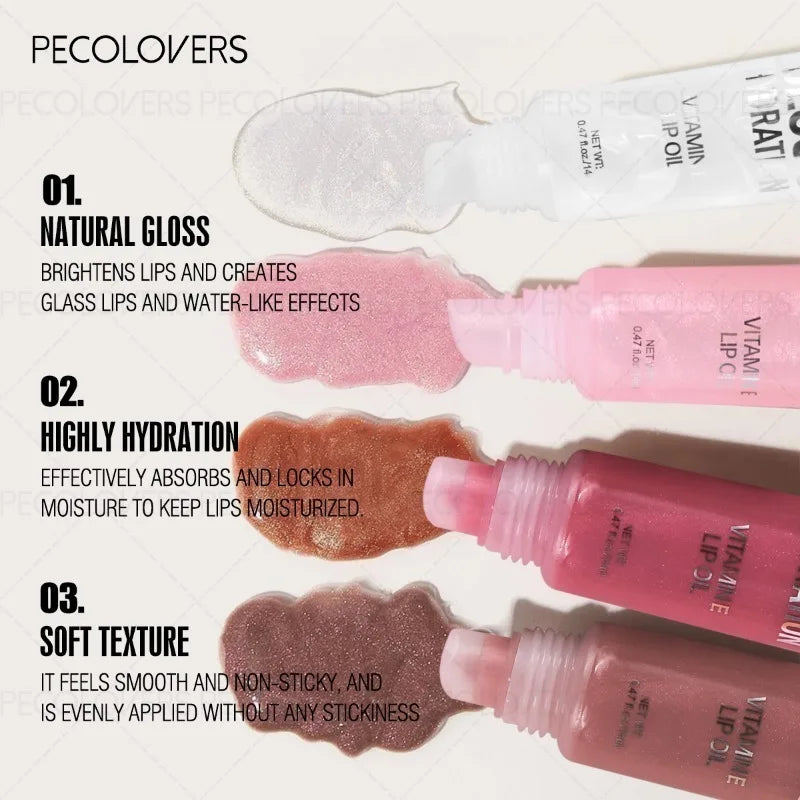 1pcs Multicolor Lip Gloss, Lip Moisturizing Balm, Effectively Moisturizes Lips, Non-rying, Long-Lasting, Lip Cosmetics.