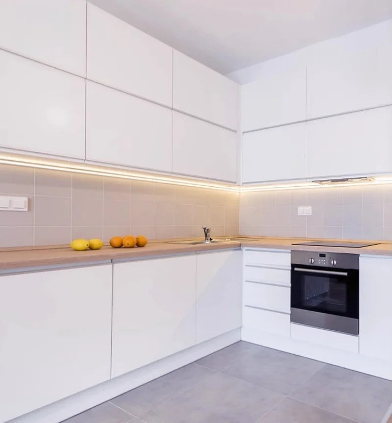 4x8mm Super Thin LED Neon Strip Light DC12V Flexible Waterproof Silicone Tube Diffuser Recessed Cabinet Bedroom Tape Neon Lights.