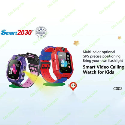 New Kids Smartwatch GPS Location Tracker SOS 2G Sim Call Child Smart Watch Camera IP67 Waterproof Watch Gift For IOS Android New.