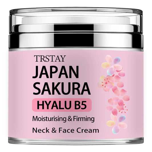 Japan Sakura Essence Cream, Sakura Tone Up Cream with Hyaluronic Acid,.