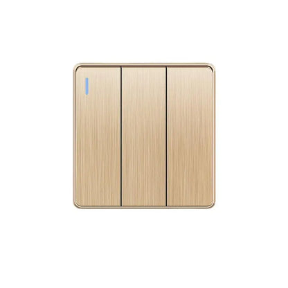 Gold 13A UK Stecker USB Steckdose, Haushalt elektrische licht schalter, universal 5 loch Dual Buchse mit USB Ladegerät, AC110-250V