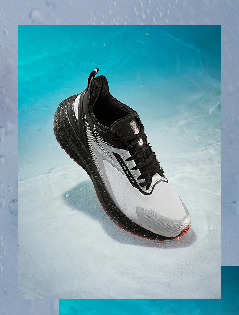 361 Degrees NEW Rainblock 7.0 Anti Splash Rainproof Running Shoes Technology Night Reflective Cushioning Man Sneakers 572342228