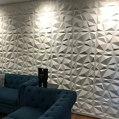 30x30cm home renovation 3D Stereo Wall Panel Diamond Not self-adhesive tile 3D wall sticker living room Bathroom 3d wall paper