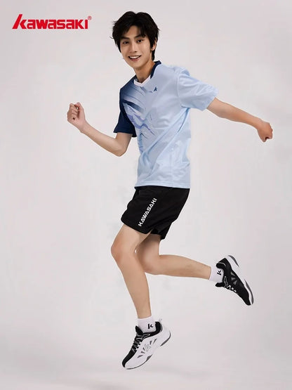 Kawasaki 2024 PANDA Badminton Shoes Professional Carbon Fiber Board Shock Absorption Men's Sneakers Women's Sports Shoes B3327.