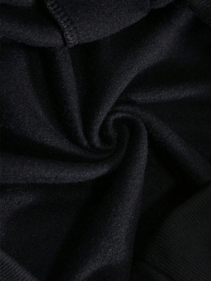 Merry Christmas And The Tree Printing Women Hooded Fashion Warm Comfortable Hooded Round Neck Casual Hoodies Fleece Soft Clothes