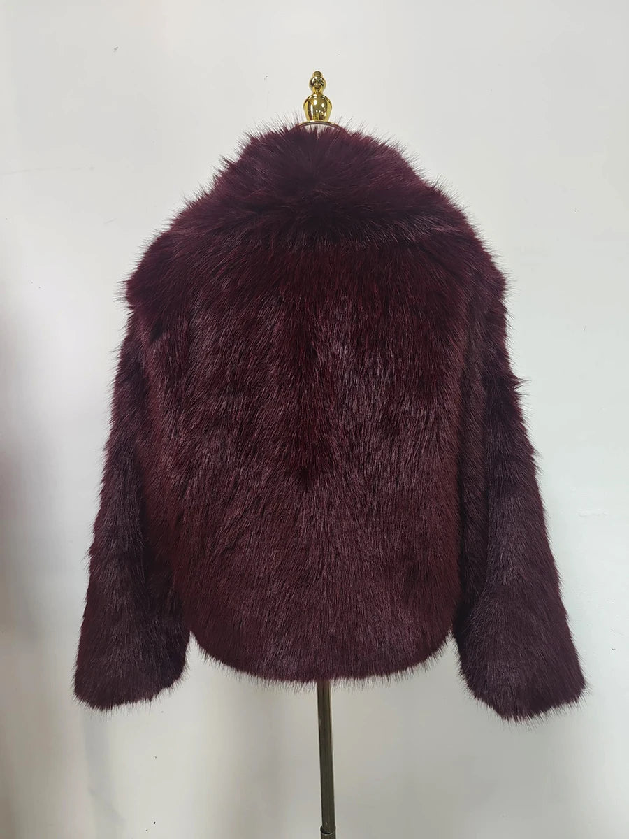 TWOTWINSTYLE Solide Temperament Jacken Für Frauen Revers Langarm Patchwork Tasten Designer Mäntel Weibliche Mode Stil Kleidung