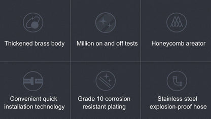 VGX Bathroom Faucets Luxury Gold Basin Mixer Sink Faucet Gourmet Washbasin Tapware Hot Cold Water Tap Brass Chrome Black Grey