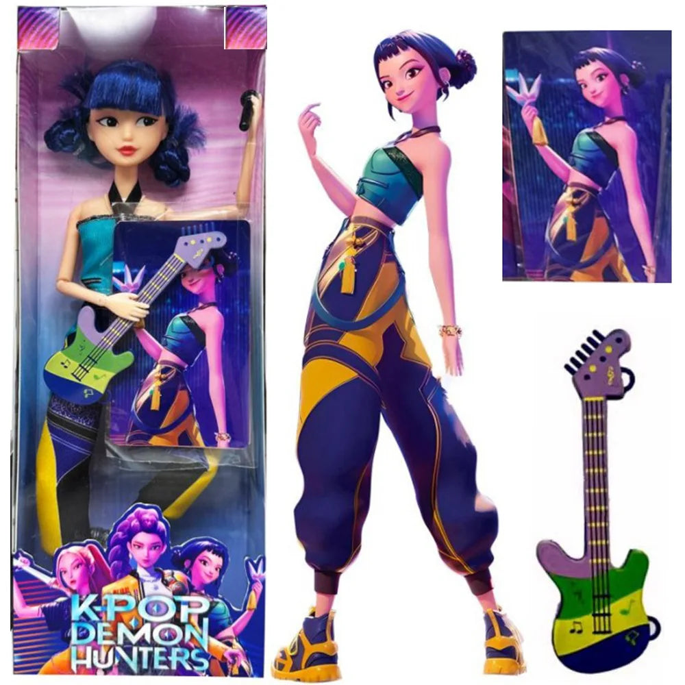 New Korean Wave Girl Group K-POP Witch Hunt Doll Rumi Mirazoi Toy Vinyl Doll Christmas Children's Birthday Gift.