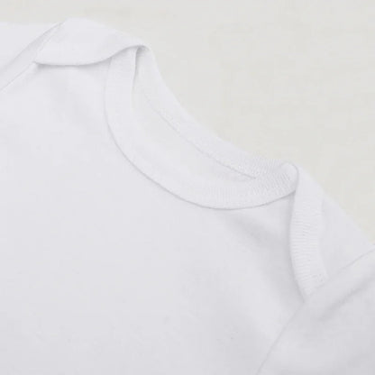 „I'm the Best Thing 2025, Neugeborene Babykleidung, weiße Baumwolle, Sommer-Bodys für Kleinkinder, kurzärmeliger Strampler für Jungen und Mädchen.