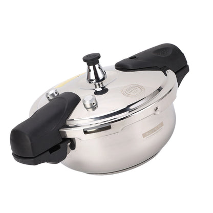 Stainless Steel Mini Pressure Cooker Safe Explosion Proof 1.8L 1.8 Liter Pressure Cooker Oyster Fish Head Pot for Gas Stove Indu.