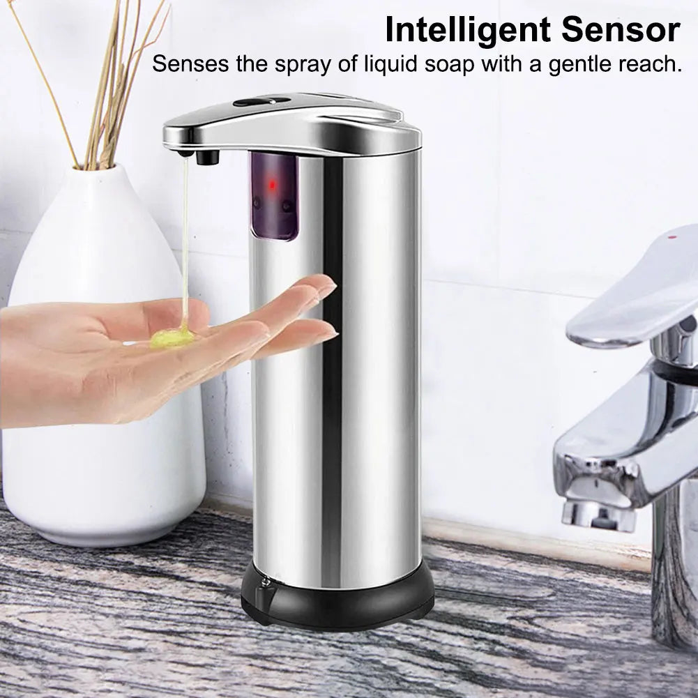 Automatic Soap Dispenser Touchless Liquid Hand Soap Dispenser Dish Soap Dispenser Electric Soap Dispenser for Kitchen Bathroom