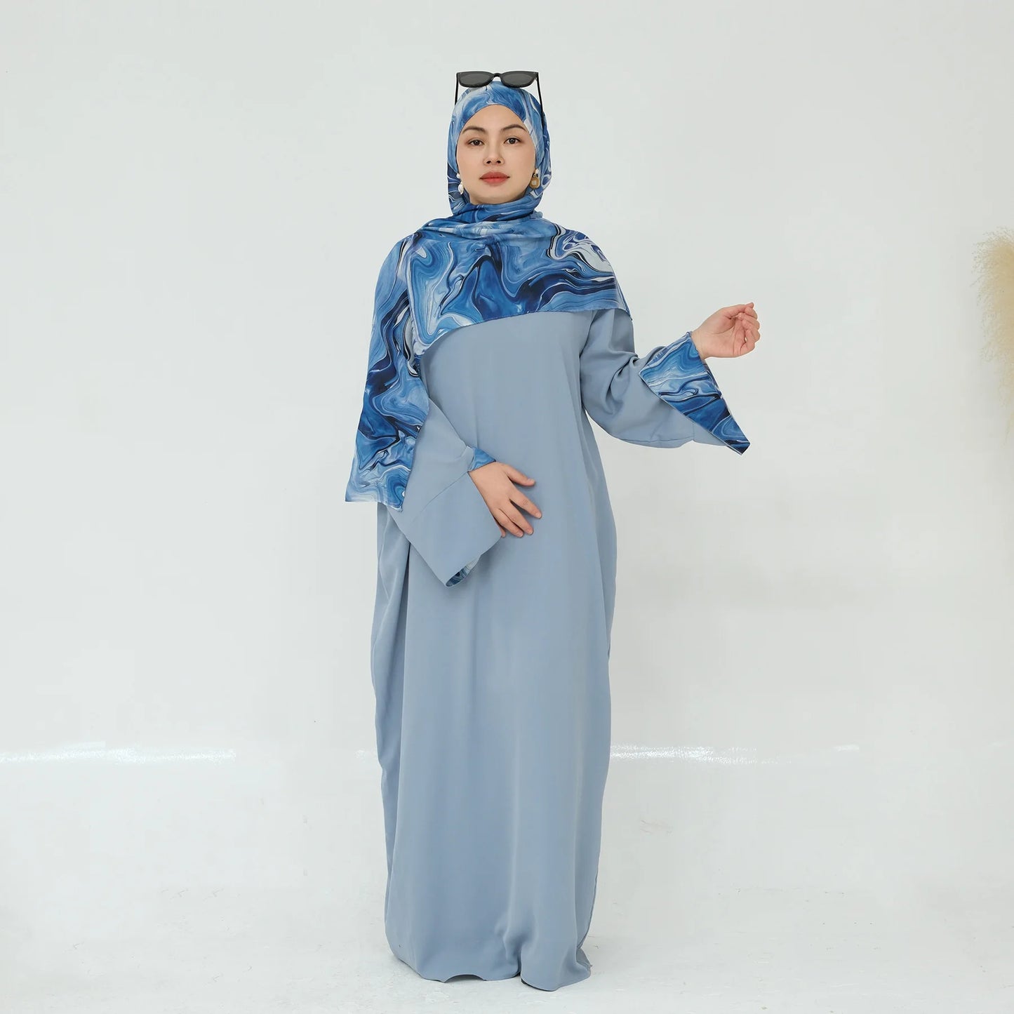 Ramadan Arabic Women Muslim Modest Dress Elegant Dubai Hijab Abaya 2025 Spring Summer Islam Outfit Clothing Fashion Turkey Gown