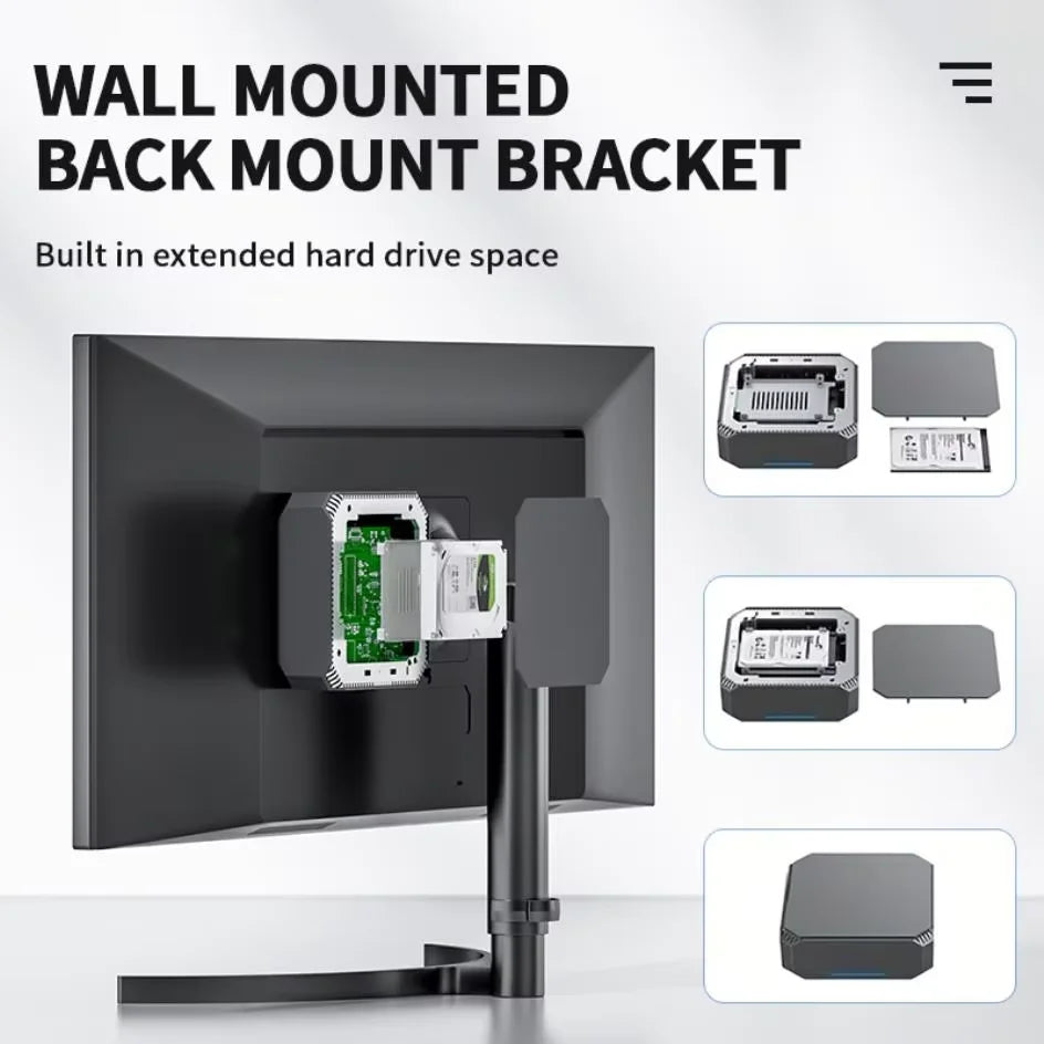 FIREBAT AK2 PLUS Mini PC Intel N100 N150 CPU Windows 11  DDR4 16GB RAM 512GB SSD Desktop Computer  WIFI5 BT4.2  HDMI USB.