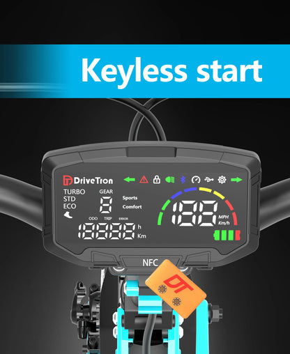 Drive Tron DT10 1000W Power Motor 48V 15.6AH Battery 10 Inch Folding Electric Scooter Off Road Electric Scooter.