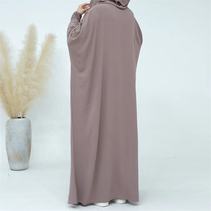 Ramadan Niqab Khimar Muslim Abaya Damen Dubai Turkey Islam Prayer Clothes Women Jilbab Modest Dress Kaftan Robe Femme Musulmane.