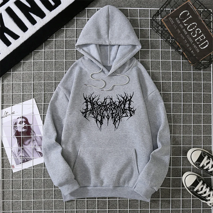 2025 Winter New Women's Hoodie High Street Unisex style Double Pockets Sweatshirts Outerwear Plus-Size Women's Clothing CYXX245.