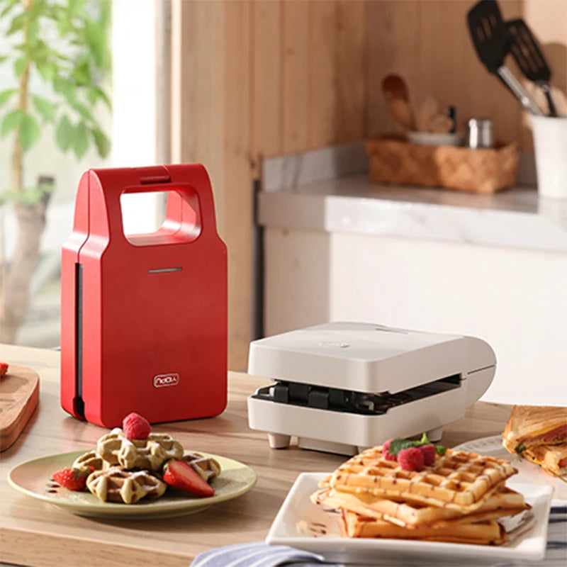 YIDPU Sandwich New 2025 breakfast machine divine tool household bread machine light food machine waffle multifunctional toaster.