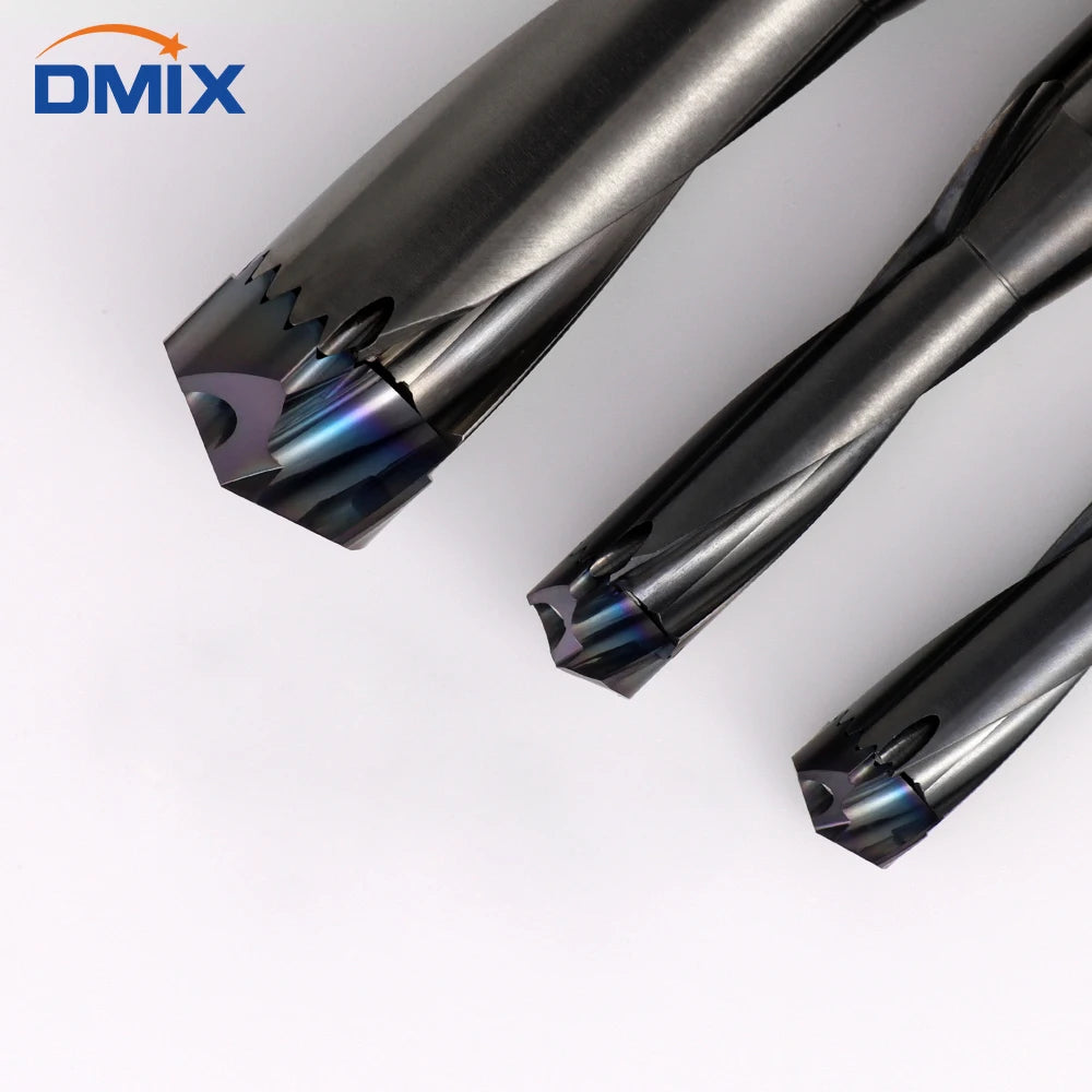 DMIX Crown Hochgeschwindigkeits-Bit 10–25,8 mm, 1,5–5D, gewalttätige Lochbearbeitung, Wende-Innenkühlung, Säbelzahnbohrer, Ersatz-U-Bohrer