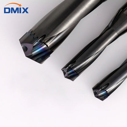 DMIX Crown Hochgeschwindigkeits-Bit 10–25,8 mm, 1,5–5D, gewalttätige Lochbearbeitung, Wende-Innenkühlung, Säbelzahnbohrer, Ersatz-U-Bohrer