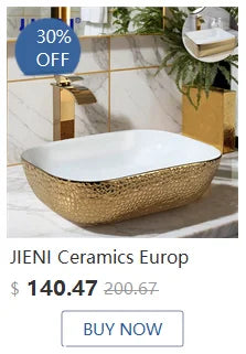 JIENI Keramik-Badezimmer-Waschbecken-Set, quadratisch, Porzellan, Arbeitsplatte, Waschbecken, Wasserhahn, Pop-Up-Abfluss, kombiniertes modernes Waschbecken-Set