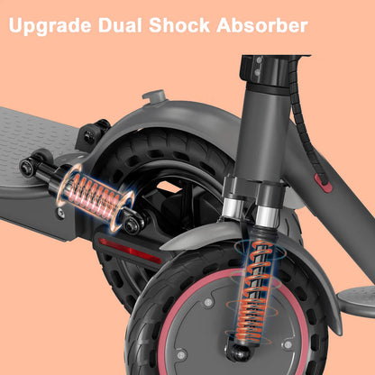 JUICEASE Adult Electric Scooter 31/35km/h 500W/1000W 35KM/50KM Long Range 8.5/10Inch Tyre 10.5/14.5Ah Large Battery Kick Scooter