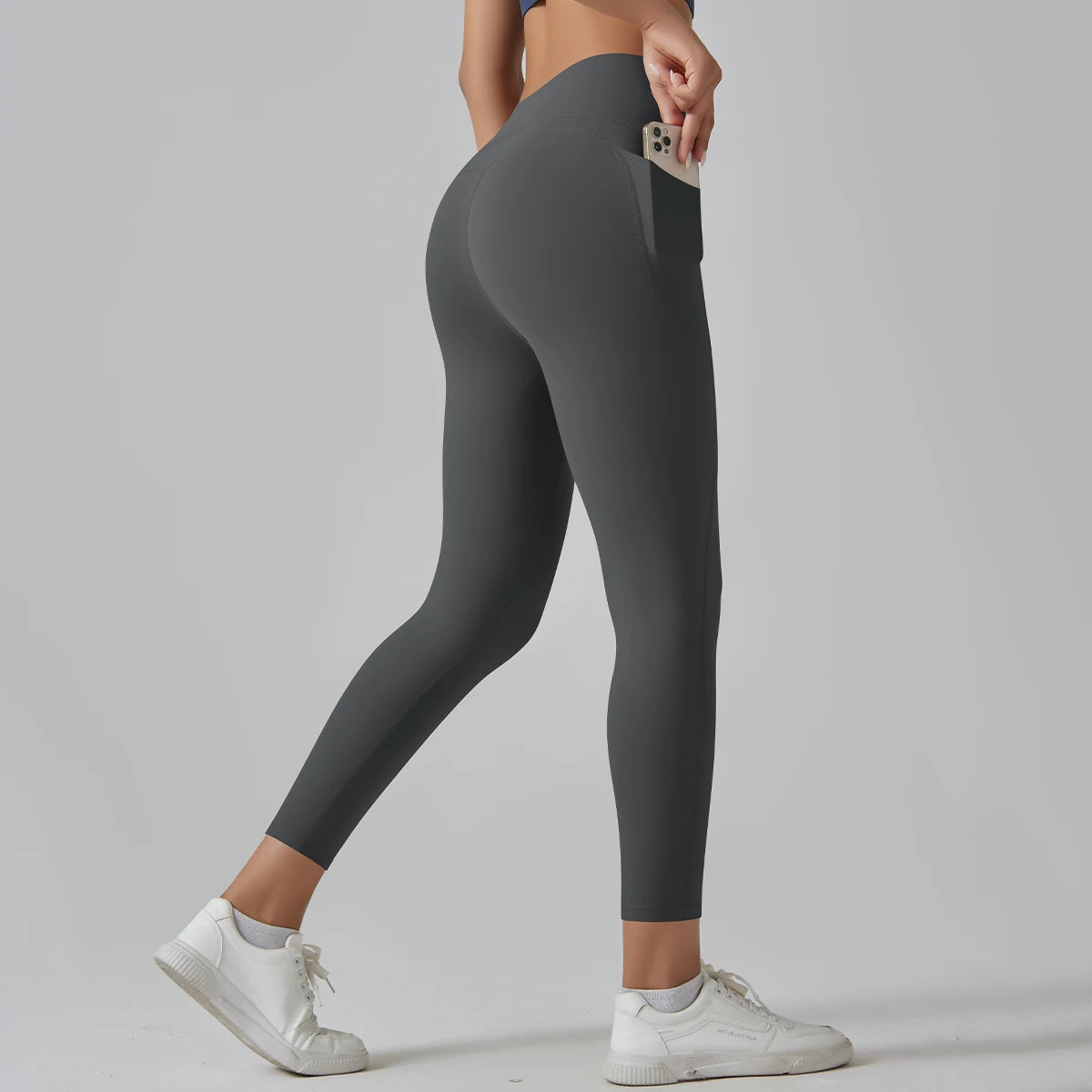 Women Leggings With Pockets Yoga Pants Gym Leggings Sport Women Fitness High Waist Female Legging Tummy Control Running Training.