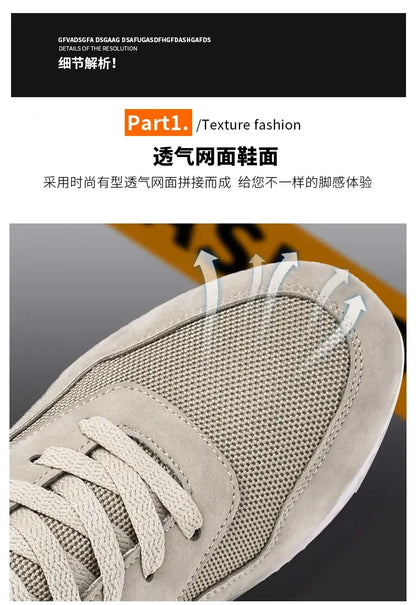 Sneakers Shoes Men New Men's Shoes Summer New Mesh Sneaker Casual Hiking Soft Sole Fashion Jogging Shoes Zapatillas Hombre.