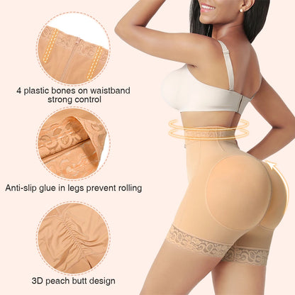 Fajas Colombianas Waist Trainer Butt lifter Body Shapewear Corset Push Up High Waist Panties Underwear Tummy Control Hip Enhance.