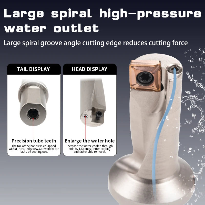 TCAP 08R 10R 12R 14R 16R 2.25D 3.25D Bohren Multifunktionales Bohren und Bohren All-In-One Violent Drill Xcmt Universal Einsatz