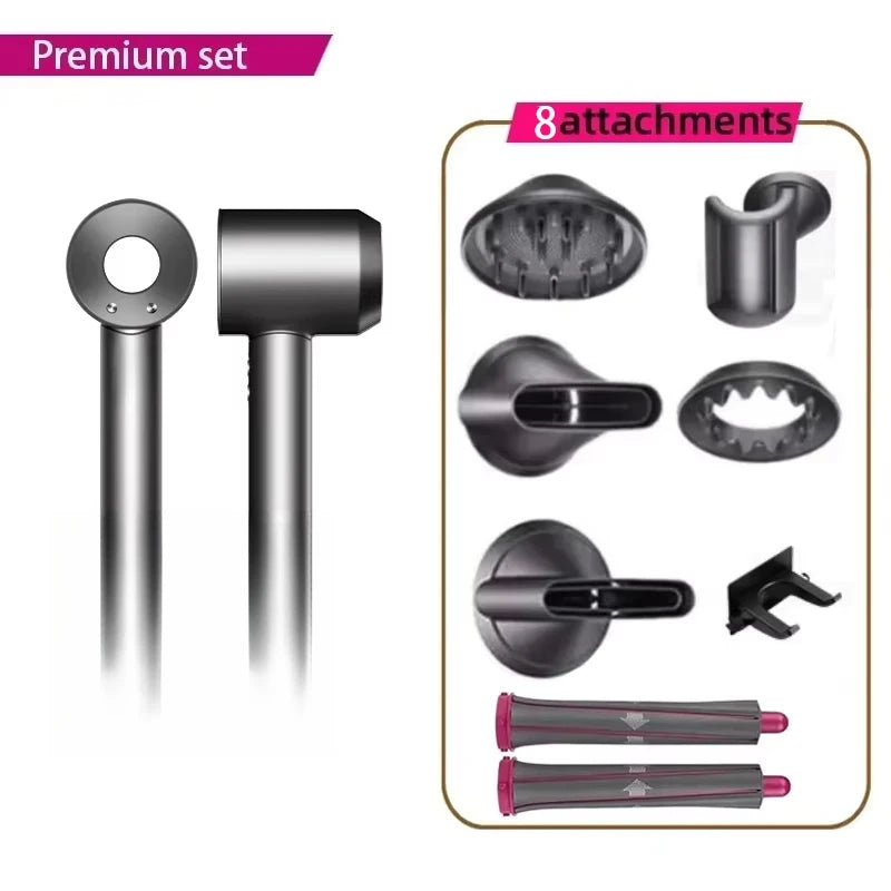 Super Hair Dryer 220V Leafless Hair Dryer Personal Hair Care Styling Negative Ion Tool Schedule Negative Ion Electric Dryer 2.7M.