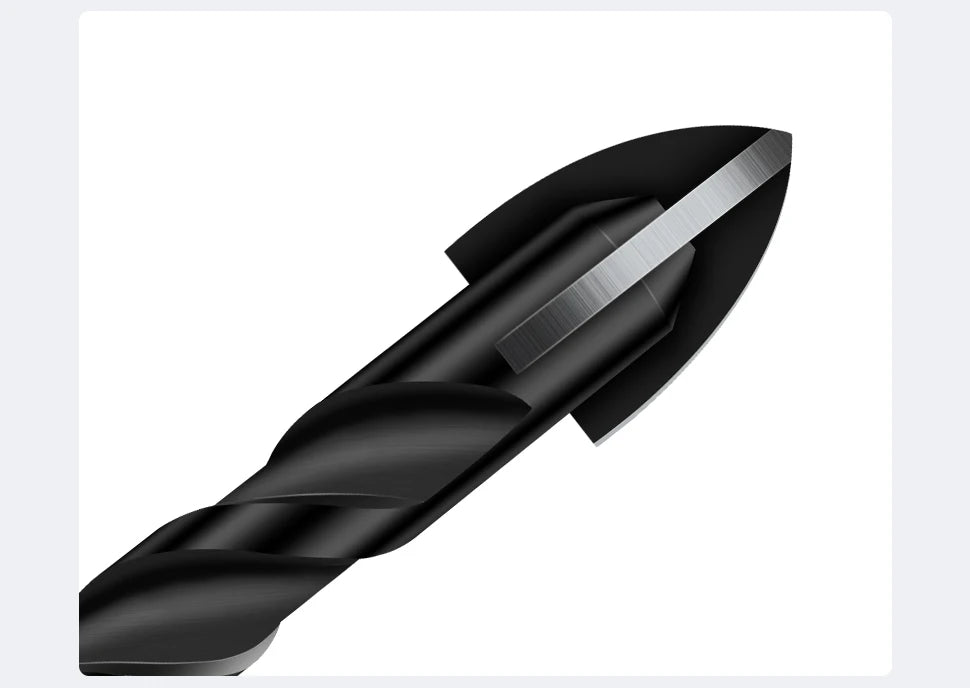 Kreuz-Sechskant-Fliesenbohrer für Glas, Beton, Keramikfliesen, Lochöffner, Tunstenkarbid, Hartmetall-Bits-Set, Werkzeuge, 3, 4, 5, 6, 8, 10, 12 mm