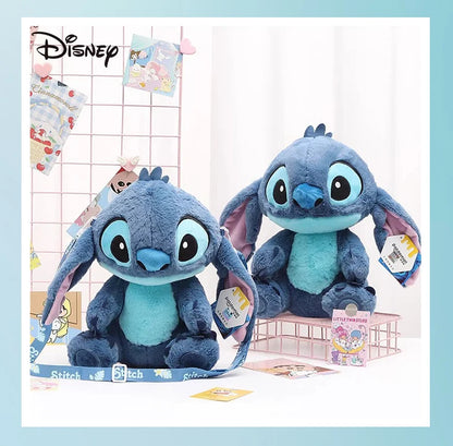 Genuine Disney Kawaii Stitch Stuffed Toys Cartoon&Cute Lilo&Stitch Plush Dolls Throw Pillow BirthdayGift For Kids Boy Girlfriend.
