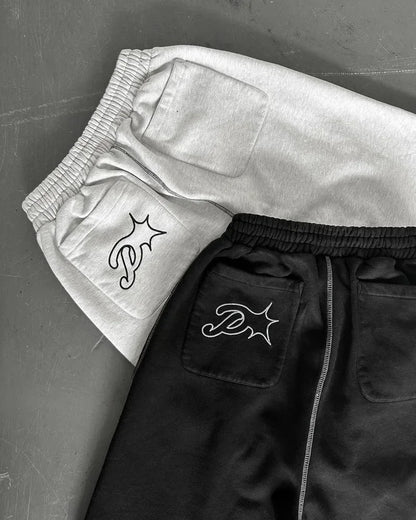 Streetwear PROTECT Mode Brief Stickerei Lose Jogginghose männer Und frauen Y2K Harajuku Hip-Hop Gothic Casual Joker Hosen