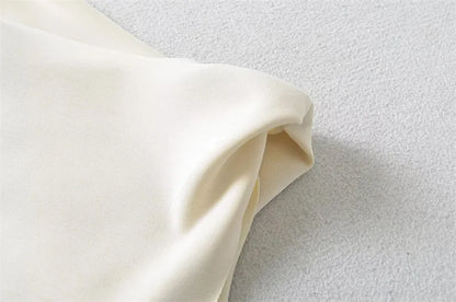 Women Sleek Stretch Knotted Top Fuchsia SLEEVELESS WITH BOAT NECK  ONE-SHOULDER TIE.