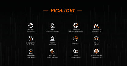 Kukirin G3 Pro Electric Scooter Dual Motor 52V23.4AH Large Battery Fast Off-Road 10 Inch 80km Long Endurance Electric Scooter.