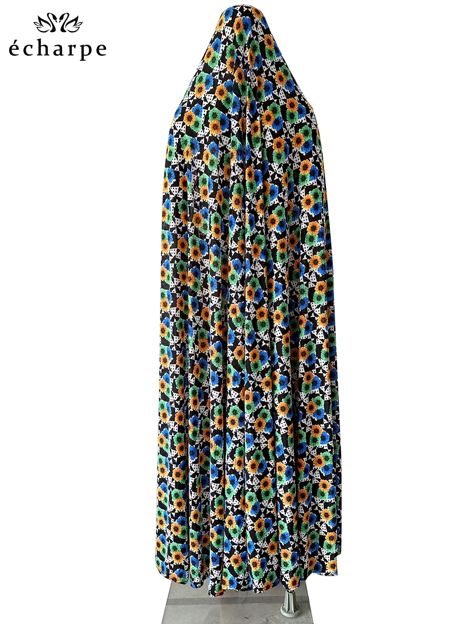 6XL Ramadan Muslim Pullover Sleeveless Dress Women Prayer Garment Arab Jibab Dubai Abaya Islamic Femmel Khimar Worship Robe.