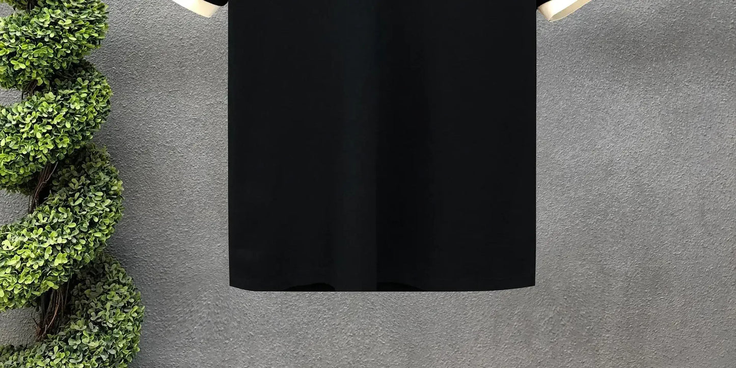 Men's Casual Polo Shirt Collared Short Sleeve Pique Cotton Breathable V-Neck Color Block Half Sleeve Summer Loose Top