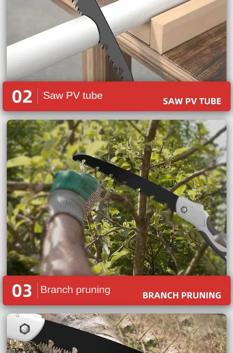 Klapp Handsäge Multifunktionale Outdoor Protokollierung Säge Holzbearbeitung Klapp Tragbare Säge Für Garten Pruner Gartengeräte Baum