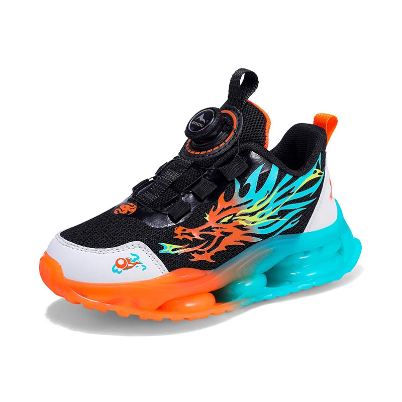 Autumn Origin Children Sneaker Boys Shoes 4 To 10 Years School Kid Sports Shoes Anti-slip Fashion Trainer Boy Sneaker.