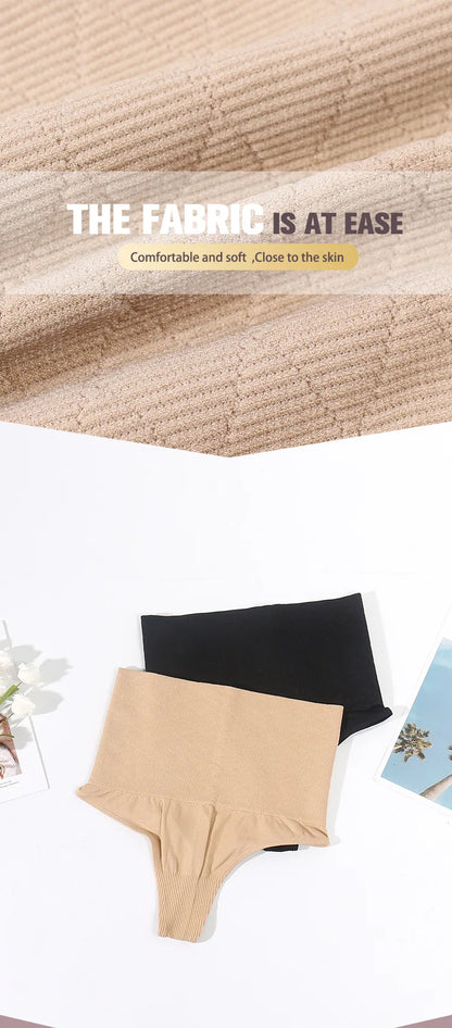 High Waist Butt Lifter Women Sexy Thong Shaper Tummy Control Panties Shaping Underwear Waist Trainer Pulling Briefs Shapewear.