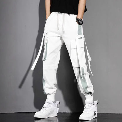 Men's new pants, men's Korean style trendy loose fitting student ins nine point chic casual workwear pants, trendy brand ankle b.