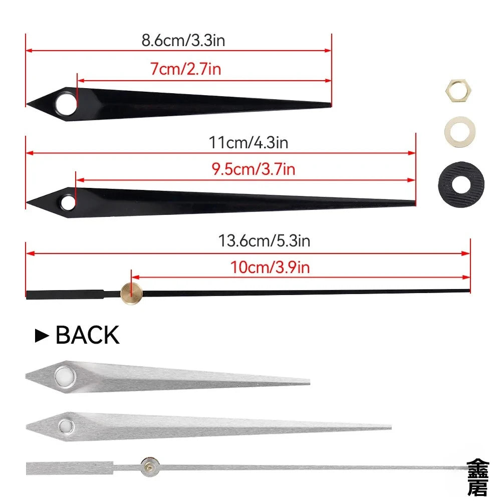 5168 Silent Quartz Clock Movement Motor – DIY-Ersatz-Reparaturmechanismus-Set