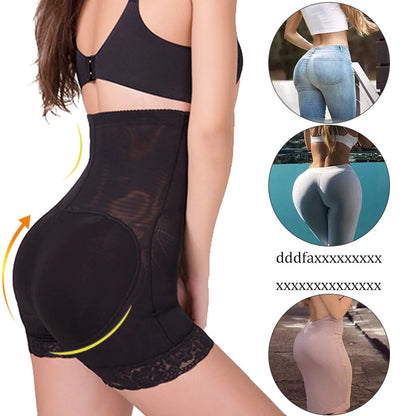 High Waisted Shaper Waist Trainer Butt Lifter with Padded Control Panties Slimming Underwear Tummy Shapers Corset Shapewear