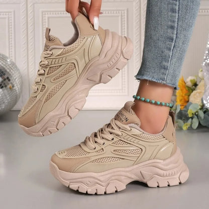 Women Sneakers 2024 New Fashion Chunky Sneakers Women Outdoor Tennis Platform Sports Shoes for Women Lightweight Designer Shoes.