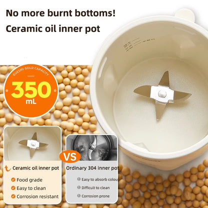 350ML Soybean Milk Machine Automatic Intelligent Food Blender Electric Fruit Juicer Water Boiling Kettle Rice Paste Maker 220v.