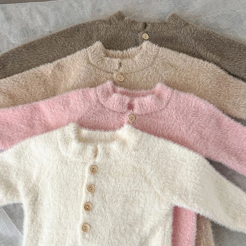 2024 neue Herbst Infant Baby Jungen Mädchen Overall + Hut Samt Einfarbig Lange SleevedNewborn Baby Mädchen Bodys Baby kleidung.