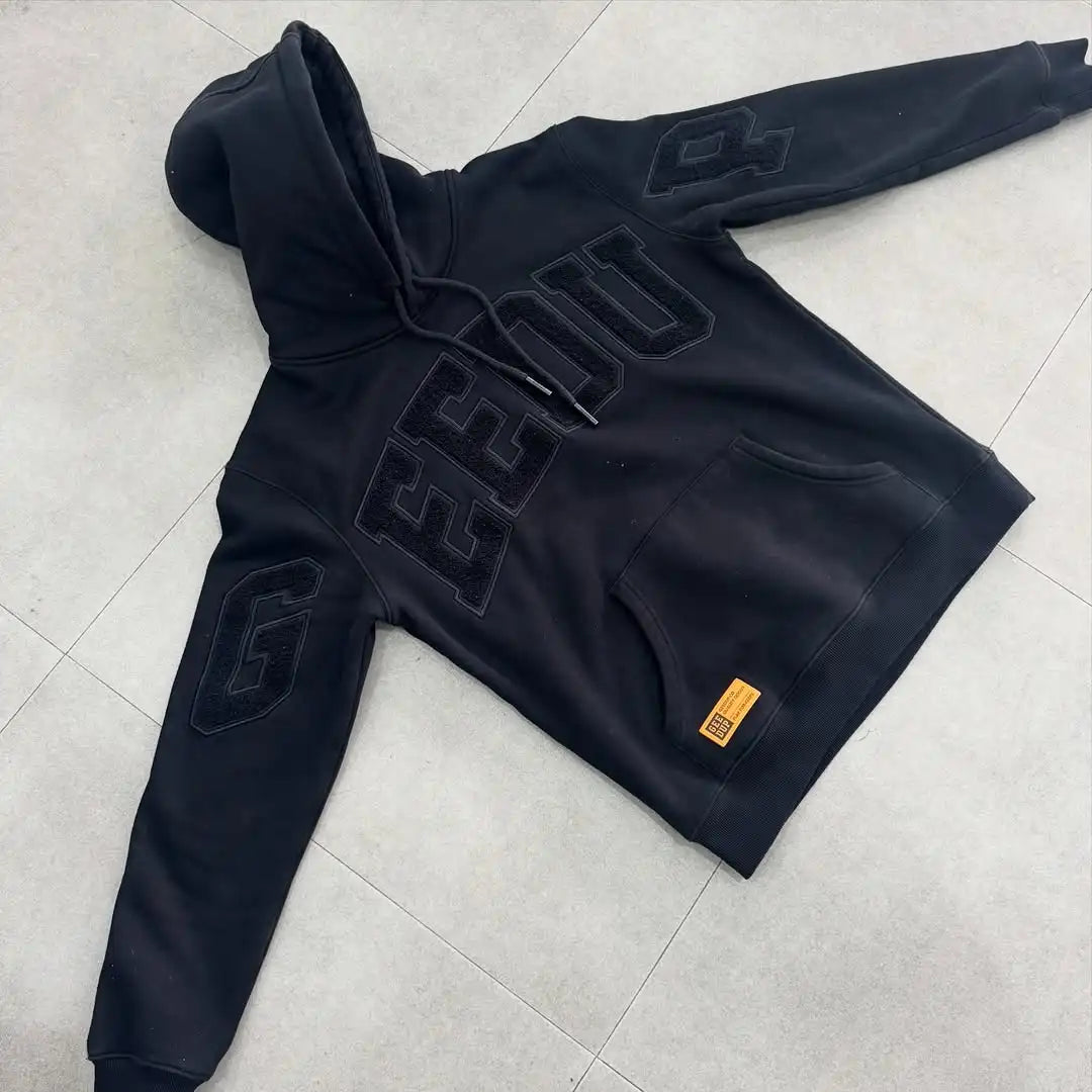 Y2K Women Clothing Fashion Vintage Letter Embroidery Hoodies Harajuku Hip Hop Punk Oversized Hoodies Sweatshirts Casual Jacket.