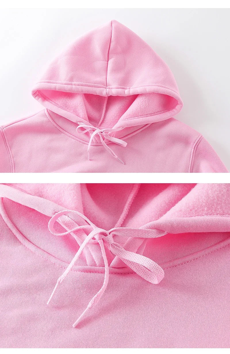 I Love New York Pritned Hoodies Women's Fashion Casual Hooded Pullover Street Hip Hop Clothing.