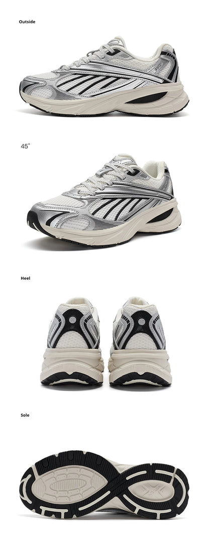 Xtep Little Basque Sportschuhe, Unisex, 2024, Sommer-Vintage-Sportschuhe, bequem, rutschfest, langlebig 876319320003